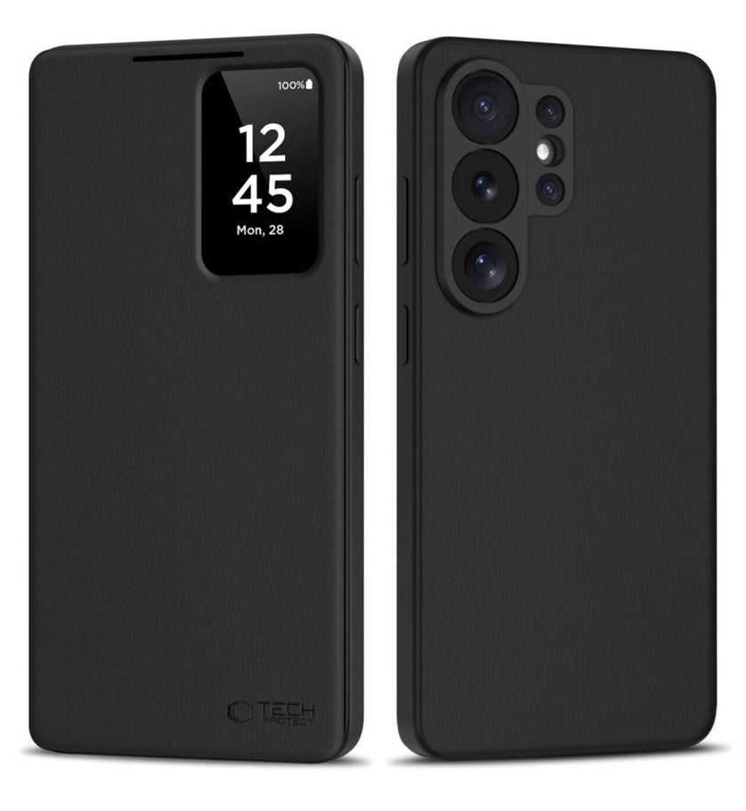 Активен Калъф за Samsung S26 Ultra, Tech-Protect Smart Wallet Book Case, Черен