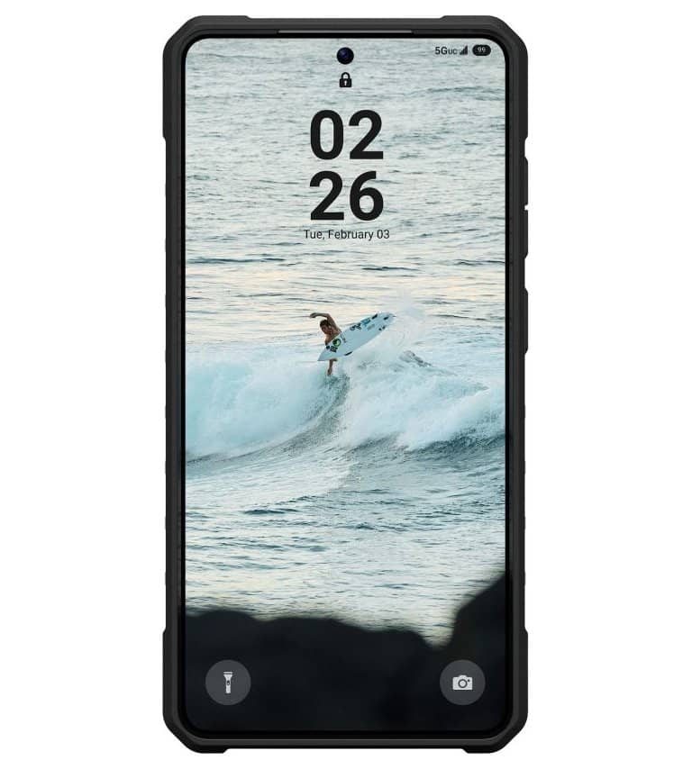 Magsafe Противоударен Калъф за Samsung S26 Ultra, UAG Pathfinder Clear Case Ash/Black, Черен (5)