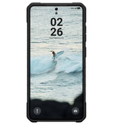 Magsafe Противоударен Калъф за Samsung S26 Ultra, UAG Pathfinder Clear Case Ash/Black, Черен (5)