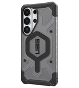 Magsafe Противоударен Калъф за Samsung S26 Ultra, UAG Pathfinder Clear Case Ash/Black, Черен (3)