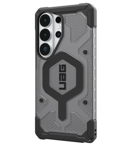 Magsafe Противоударен Калъф за Samsung S26 Ultra, UAG Pathfinder Clear Case Ash/Black, Черен (3)