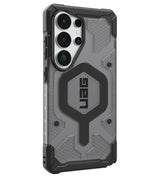 Magsafe Противоударен Калъф за Samsung S26 Ultra, UAG Pathfinder Clear Case Ash/Black, Черен (2)