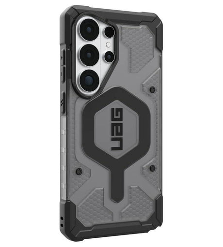Magsafe Противоударен Калъф за Samsung S26 Ultra, UAG Pathfinder Clear Case Ash/Black, Черен (2)