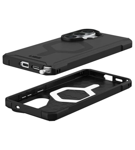 MagSafe Противоударен Калъф за Samsung S26 Ultra, UAG Essential Armor Case, Черен (6)