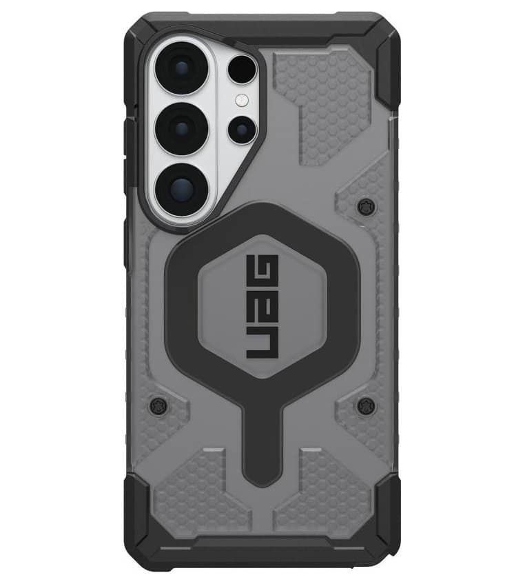 Magsafe Противоударен Калъф за Samsung S26 Ultra, UAG Pathfinder Clear Case Ash/Black, Черен