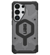 Magsafe Противоударен Калъф за Samsung S26 Ultra, UAG Pathfinder Clear Case Ash/Black, Черен