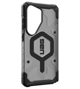 Magsafe Противоударен Калъф за Samsung S26 Ultra, UAG Pathfinder Clear Case Ash/Black, Черен (8)
