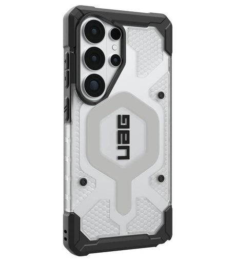 Magsafe Противоударен Калъф за Samsung S26 Ultra, UAG Pathfinder Clear Case Ice/Silver, Сив (2)