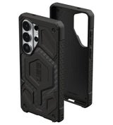 Magsafe Противоударен Калъф за Samsung S26 Ultra, UAG Monarch Pro Carbon Fiber Case, Черен (6)
