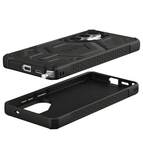 Magsafe Противоударен Калъф за Samsung S26 Ultra, UAG Monarch Pro Carbon Fiber Case, Черен (7)
