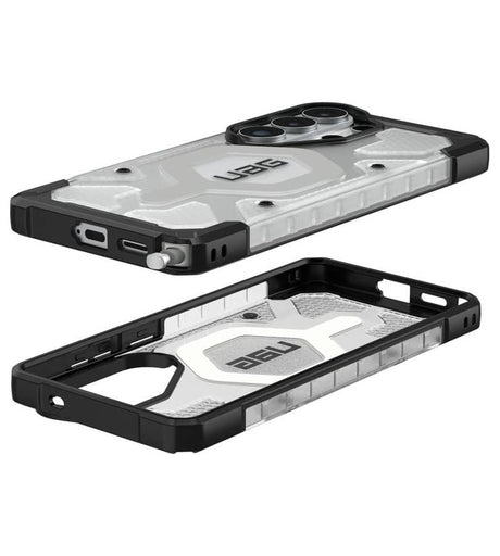 Magsafe Противоударен Калъф за Samsung S26 Ultra, UAG Pathfinder Clear Case Ice/Silver, Сив (7)