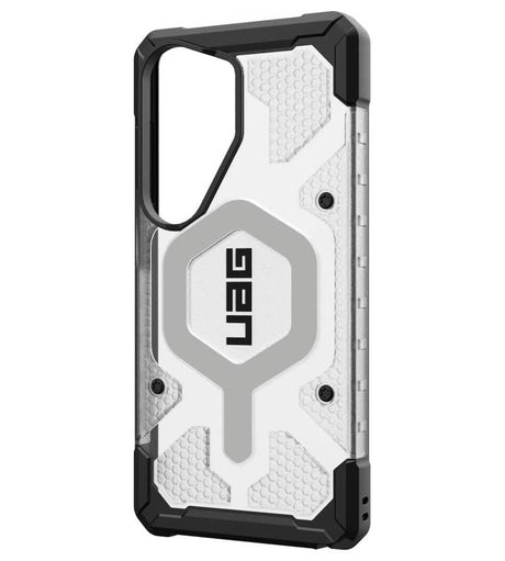 Magsafe Противоударен Калъф за Samsung S26 Ultra, UAG Pathfinder Clear Case Ice/Silver, Сив (5)