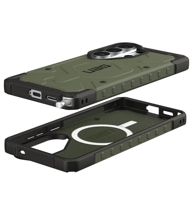 Magsafe Противоударен Калъф за Samsung S26 Ultre, UAG Pathfinder Case, Зелен (7)