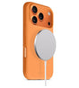 Magsafe Силиконов Калъф за iPhone 17 Pro, Crong Color Cover Magnetic Case, Оранжев