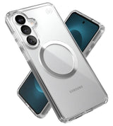 Magsafe Калъф за Samsung S26 Plus, Speck Presidio Perfect-Clear Magnet Case, Прозрачен (4)