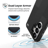 Magsafe Калъф за Samsung S26 Ultra, Speck Presidio2 Grip Magnet Case, Черен (5)
