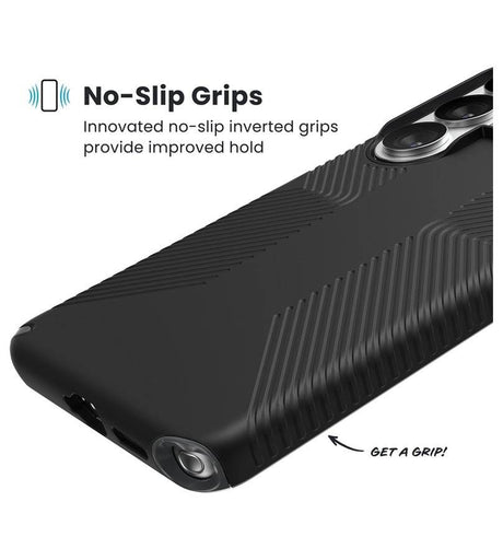 Magsafe Калъф за Samsung S26 Ultra, Speck Presidio2 Grip Magnet Case, Черен (6)