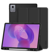 Калъф за Lenovo Idea Tab Plus 12.1 TB-361, Tech-Protect SC Pen Case, Черен