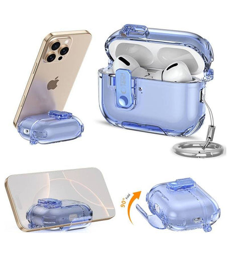 Калъф за Apple AirPods Pro 3, Tech-Protect Bounce Pro Case, Прозрачен (5)
