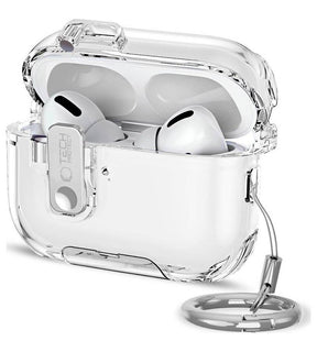 Калъф за Apple AirPods Pro 3, Tech-Protect Bounce Pro Case, Прозрачен