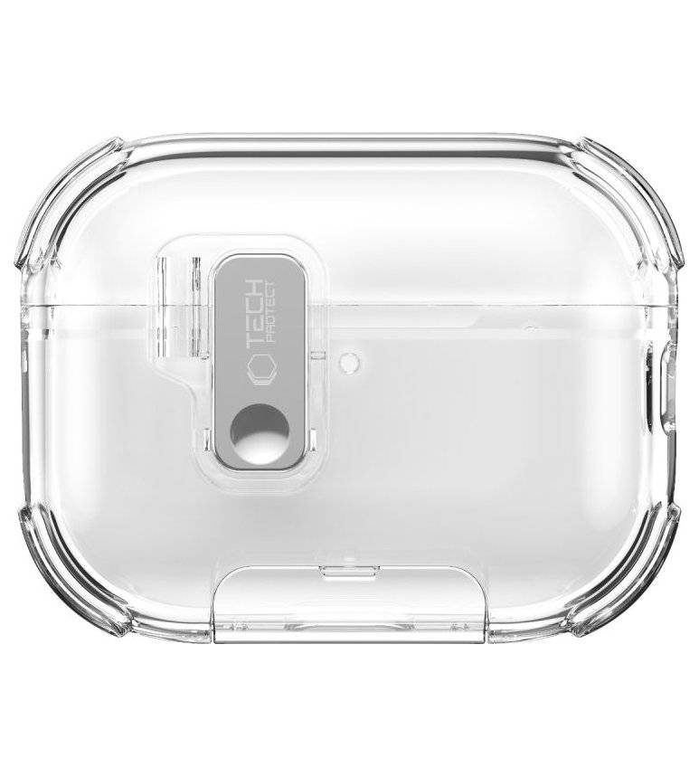 Калъф за Apple AirPods Pro 3, Tech-Protect Bounce Pro Case, Прозрачен (3)