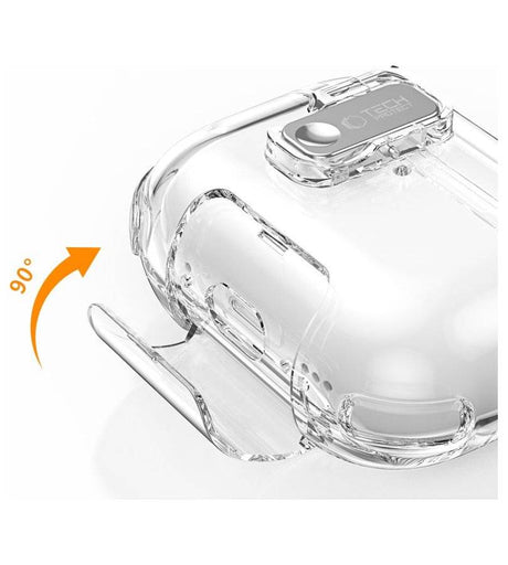 Калъф за Apple AirPods Pro 3, Tech-Protect Bounce Pro Case, Прозрачен (6)