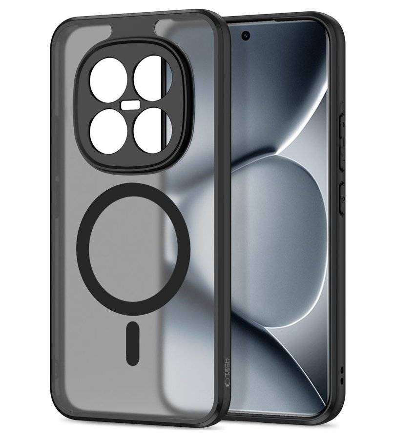 Magsafe Калъф за Xiaomi Redmi Note 15 Pro Plus 5G, Tech-Protect MagMat Case, Черен (2)