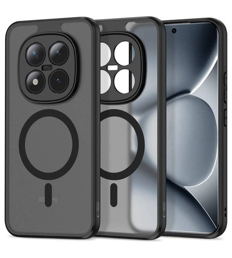 Magsafe Калъф за Xiaomi Redmi Note 15 Pro Plus 5G, Tech-Protect MagMat Case, Черен