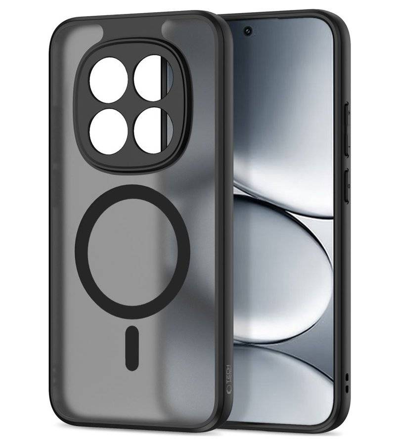 Magsafe Калъф за Xiaomi Redmi Note 15 Pro 5G, Tech-Protect MagMat Case, Черен (2)