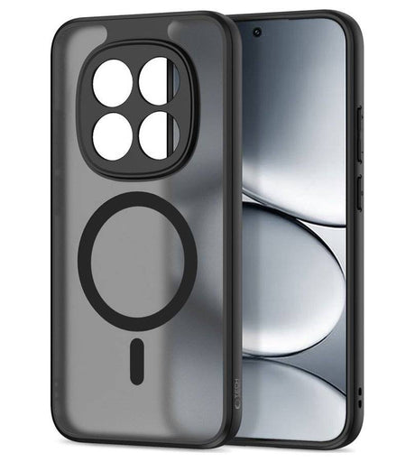 Magsafe Калъф за Xiaomi Redmi Note 15 Pro 5G, Tech-Protect MagMat Case, Черен (2)