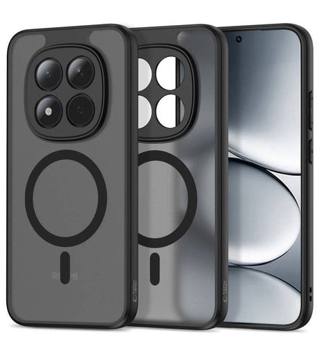 Magsafe Калъф за Xiaomi Redmi Note 15 Pro 5G, Tech-Protect MagMat Case, Черен