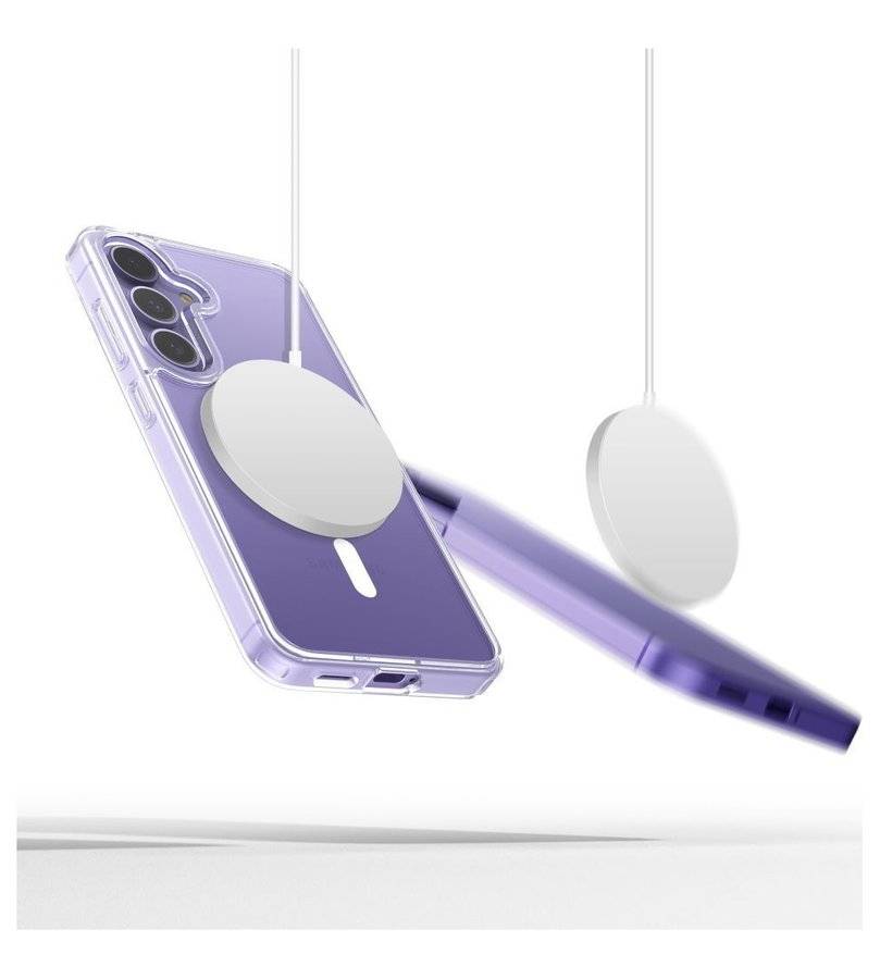 Magsafe Калъф за Samsung A57, Tech-Protect Hybrid FlexAir Clear Case, Прозрачен (3)