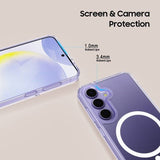 Magsafe Калъф за Samsung A57, Tech-Protect Hybrid FlexAir Clear Case, Прозрачен (5)
