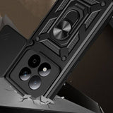 Калъф с Предпазител за Камера и Стойка за Xiaomi Poco M8 Pro, Tech-Protect CamShield Pro Case, Черен (3)