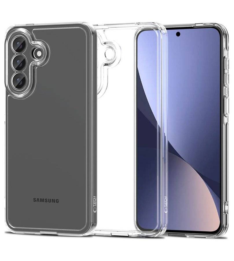 Калъф за Samsung A57, Tech-Protect FlexAir Hybrid Clear Case, Прозрачен