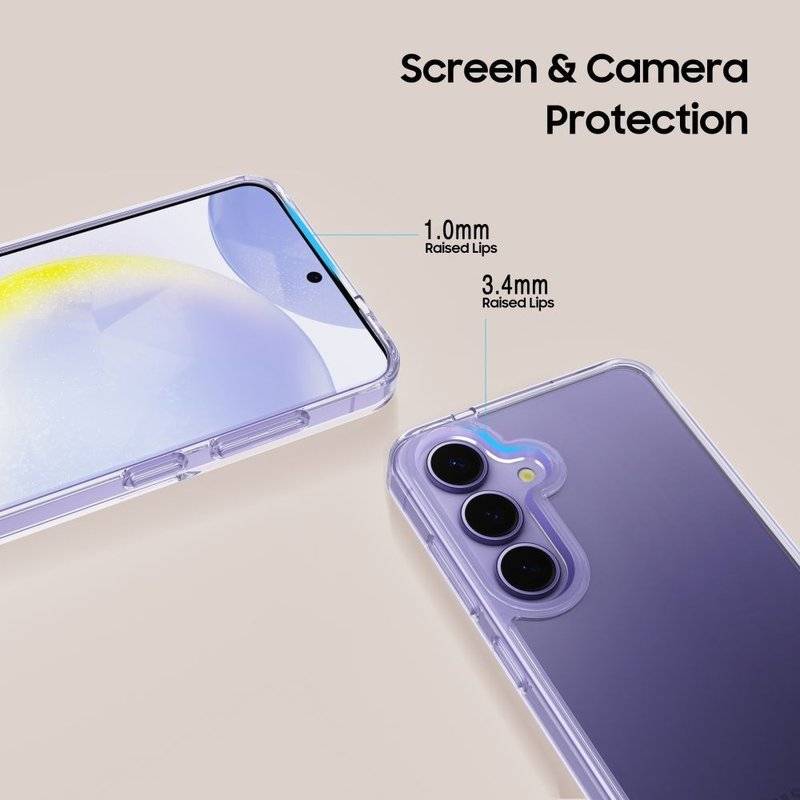 Калъф за Samsung A57, Tech-Protect FlexAir Hybrid Clear Case, Прозрачен (4)