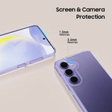 Калъф за Samsung A57, Tech-Protect FlexAir Hybrid Clear Case, Прозрачен (4)