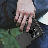 Калъф с Предпазител за Камера и Стойка за Xiaomi Redmi Note 15 Pro Plus 5G, Tech-Protect CamShield Pro Case, Черен (7)
