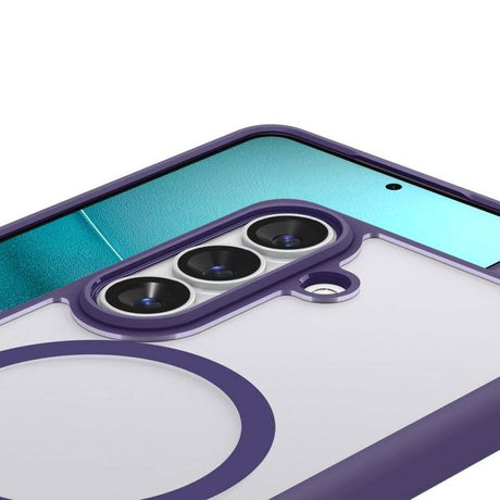 Magsafe Калъф за Samsung S26, Spigen Ultra Hybrid Case, Лилав (4)