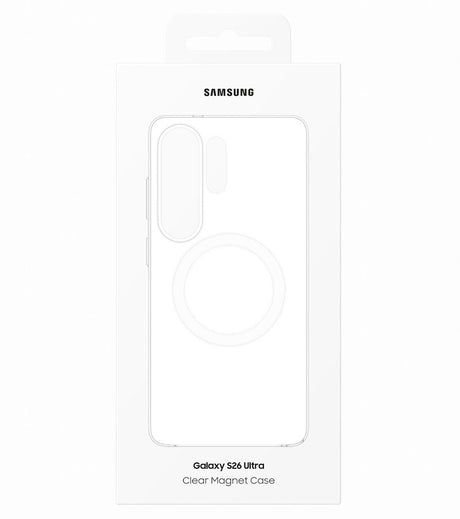 Оригинален Калъф за Samsung S26 Ultra Clear Magnet Case EF-CS948CTEGWW, Прозрачен (4)