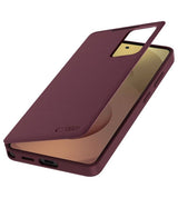 Активен Калъф за Samsung S26 Ultra, Tech-Protect Smart Wallet Book Case, Бордо (3)