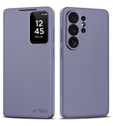 Активен Калъф за Samsung S26 Ultra, Tech-Protect Smart Wallet Book Case, Лилав