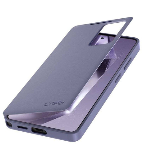 Активен Калъф за Samsung S26 Ultra, Tech-Protect Smart Wallet Book Case, Лилав (3)