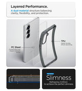 Противоударен Хибриден Калъф за Samsung S26 Plus, Spigen Ultra Hybrid Case, Черен (7)