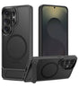 Magsafe Калъф с Поставка за Samsung S26 Ultra, Tech-Protect Magrack Case, Черен