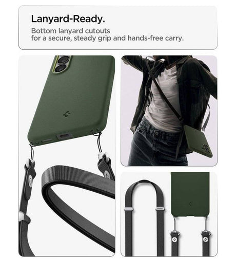 Magsafe Калъф за Samsung S26, Spigen Nano Pop Case, Зелен (13)