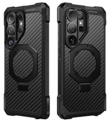 Magsafe Калъф за Samsung S26 Ultra, Supcase UB Grip Mag Aramid Case, Черен (2)
