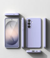 Magsafe Калъф за Samsung S26 Plus, Ringke Silicone Magnetic Case, Лилав (5)