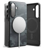 Magsafe Противоударен Калъф за Samsung S26, Ringke Onyx Magnetic Camo Case, Черен