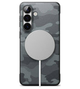 Magsafe Противоударен Калъф за Samsung S26, Ringke Onyx Magnetic Camo Case, Черен (3)
